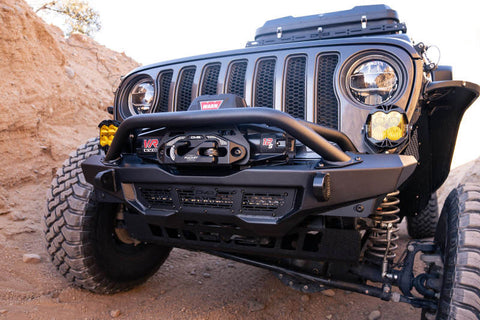 DV8 Offroad 18-23 Wrangler JL/Gladiator JT Spec Series Front Bumper - FBJL-09