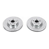 Power Stop 2006 Mercedes-Benz CLS500 Front Evolution Drilled & Slotted Rotors - Pair - EBR1248XPR