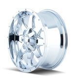 Mayhem 8040 Tank 17x9 / 5x114.3 BP / -12mm Offset / 87mm Hub Chrome Wheel - 8040-7956C