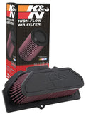 K&N 09-11 Suzuki GSXR 1000 Replacement Air Filter 11.063in L x 5.688in W x 3.375in H - SU-1009