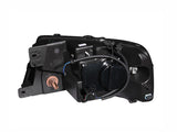 ANZO 2004-2008 Ford F-150 Projector Headlights w/ Halo and LED Black G2 - 111204