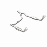 MagnaFlow DF Cat. Conv 95-99 Range Rover 4.0/4.6L GEMS Y-Pipe Assembly *NOT FOR SALE IN CALIFORNIA* - 93694