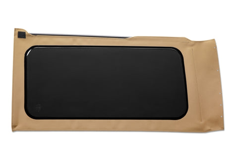 Bestop 18-26 Jeep Wrangler JL Oe JL Replacement Windows (Quarter Left Hand 2-Door Tan Twill Tinted) - 58307-71