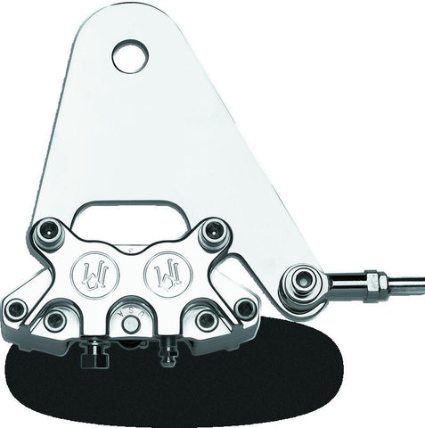 Performance Machine Rear Brake 125x4R x Stock Disc - Chrome - 1271-0052-CH
