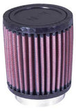 K&N Filter Universal Rubber Filter 2 1/4 inch Flange 3 1/2 inch OD 4 inch Height - RU-0600