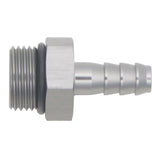 DeatschWerks 8AN ORB Male to 5/16in Male Triple Barb Fitting (Incl O-Ring) - Anodized DW Titanium - 6-02-0512