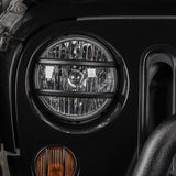 Rugged Ridge 07-18 Jeep Wrangler JK Black Elite Pivotal Headlight Euro Guard - 11230.13