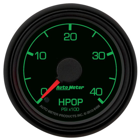 Autometer Factory Match Ford 52.4mm Full Sweep Electronic 0-4000 PSI Diesel HPOP Pressure Gauge - 8496