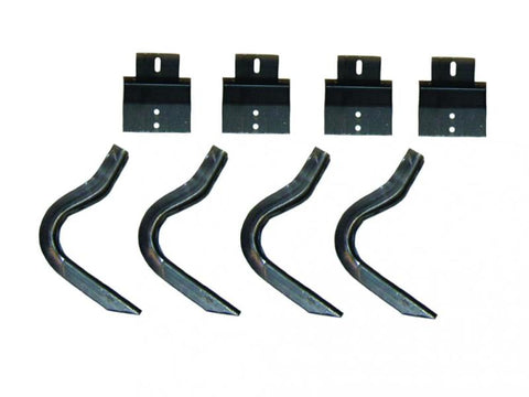 Lund 00-05 Ford Excursion EZ Running Board Mounting Bracket Kit - Brite - 300008