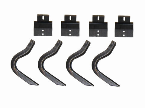 Lund 95-03 Chevy S10 Blazer (2Dr) EZ Running Board Mounting Bracket Kit - Brite - 300005