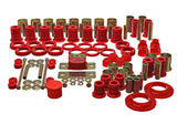 Energy Suspension 78-87 Oldsmobile Cutlass/442/F-85/Europa Red Hyper-flex Master Bushing Set - 3.18110R