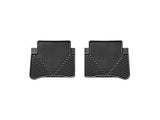 WeatherTech 09+ Nissan Maxima Rear Rubber Mats - Black - W164