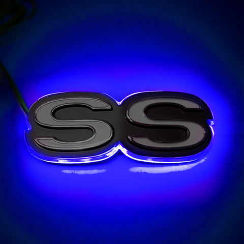Oracle Chevrolet Camaro SS Illuminated Emblem - Blue - 3095-002