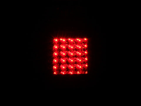 ANZO 2007-2014 Ford Expedition LED Taillights Black - 311110
