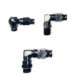 Fragola -10AN 90 Degree Real Street Hose End x 1/2in NPT - 689910-BL