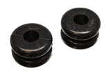 Energy Suspension 2-1/4in Tall x 3-9/16in Dia Black Coil Spring Damper Donuts (Set of 2) - 9.9005G