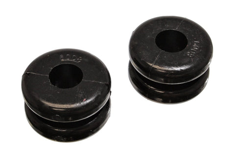 Energy Suspension 2-1/4in Tall x 3-9/16in Dia Black Coil Spring Damper Donuts (Set of 2) - 9.9005G