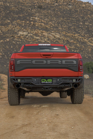 DV8 Offroad 2017-2020 Ford F-150 Raptor Tube Rear Bumper - RBFR1-01