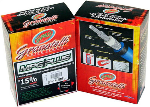 Granatelli 14-23 GM L83 5.3L/L86 6.2L Straight Boot MPG Plus Ignition Wires - 38-5362MPG