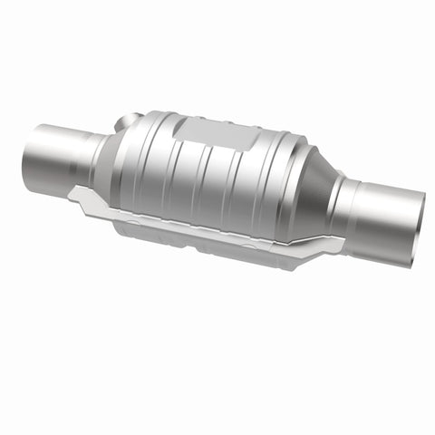 MagnaFlow Univ Cat Conv 2.5in Inlet/Outlet Ctr/Ctr Round 9in Body L x 5.125in W x 13in Overall L - 51236