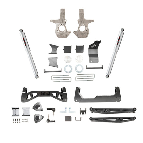 Belltech 16-18 Chevrolet Silverado / GMC Sierra 1500 4WD 7-9in Suspension Lift Kit w/ Shocks - 150203BK
