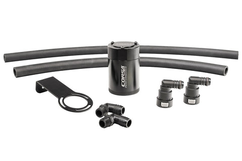 Corsa 2021-2024 Dodge Ram TRX Crew Cab Aluminum Oil Catch Can w/Mounting Bracket - CC0008