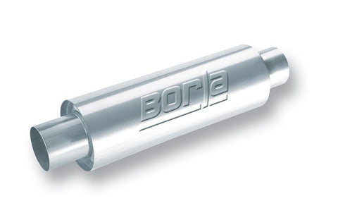 Borla XR-1 Racing Sportsman 3 inch Outlet / 3 inch Inlet Round Muffler - 40085