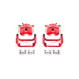 Power Stop 03-07 Honda Accord Front Red Calipers w/Brackets - Pair - S2668