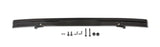 Bestop 20-26 Jeep Gladiator / 18-26 Wrangler JL Windshield Channel (1-Piece No-Drill Header Design) - 51244-01