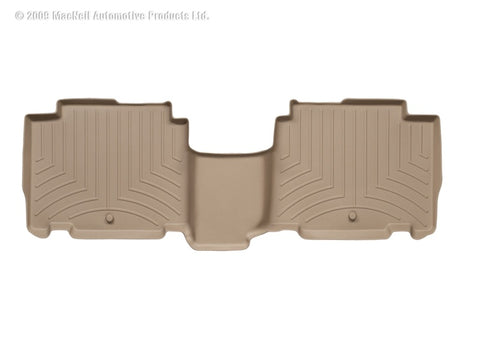 WeatherTech 07+ Hyundai Veracruz Rear FloorLiner - Tan - 451592