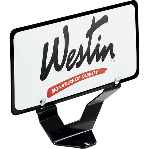 Westin Bull Bar License Plate Relocator - Black - 32-0055