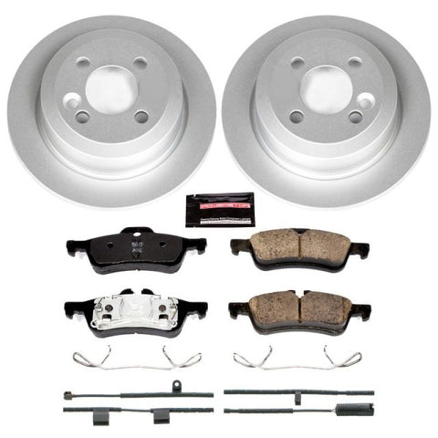 Power Stop 07-08 Mini Cooper Rear Z23 Evolution Sport Coated Brake Kit - CRK6280
