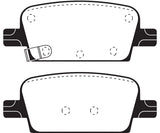 EBC 2016+ Chevrolet Malibu 1.5L Turbo (Mech PB) Greenstuff Rear Brake Pads - DP23073