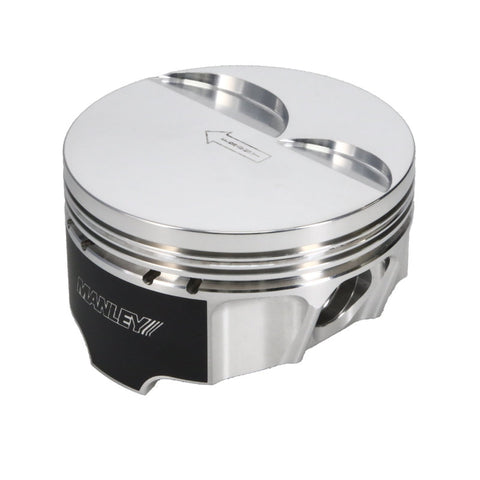Manley Chevy LS 4.070in Bore 3.622in Stroke -4cc Flat Platinum Series Piston Set - 562570CE-8