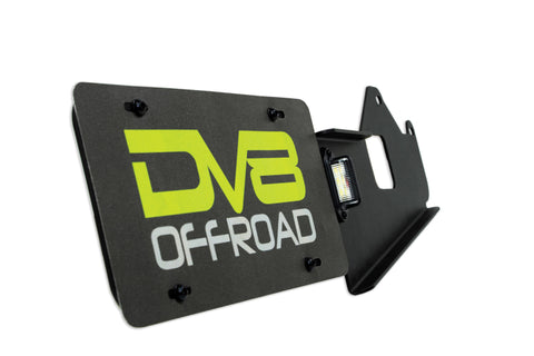 DV8 Offroad 21-23 Ford Bronco Rear License Plate Relocation Bracket - LPBR-03