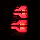 AlphaRex 05-15 Toyota Tacoma LUXX LED Taillights Blk/Red w/Activ Light/Seq Signal - 680070