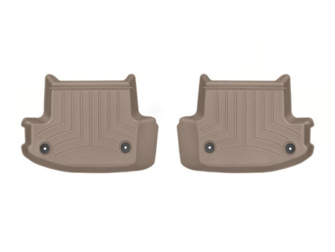 WeatherTech 2018+ Audi A5/S5 Rear FloorLiner - Tan (Cabriolet) - 459373