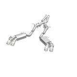 MagnaFlow 2016 Chevy Camaro 6.2L V8 Competition Cat Back w/ Quad Polished Tips - 19265