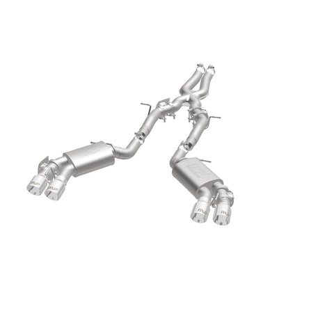 MagnaFlow 2016 Chevy Camaro 6.2L V8 Competition Cat Back w/ Quad Polished Tips - 19265