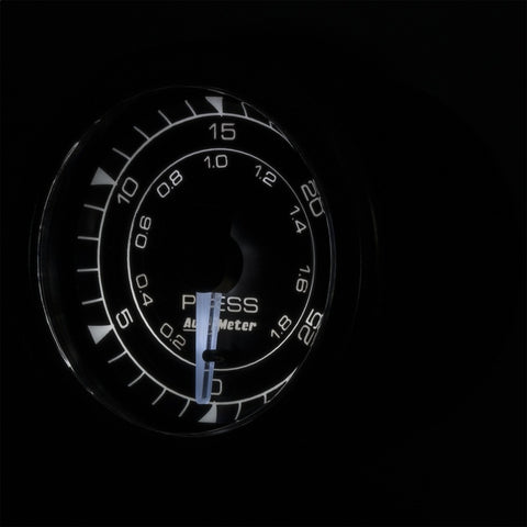 Autometer Chrono 2-1/16in 30PSI Pressure Gauge - 8164