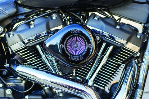 S&S Cycle 2017+ M8 Models Stealth Air Stinger Kit w/ Gloss Black - 170-0718A