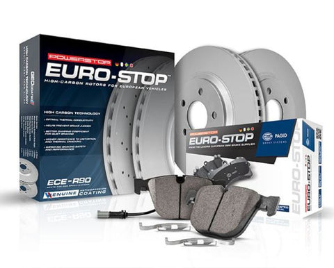 Power Stop 00-04 Volvo S40 Rear Euro-Stop Brake Kit - ESK913