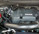 J&amp;L 2011-2024 Ford F-150 2.7L/3.5L/5.0L Passenger Side Oil Separator 3.0 - Black Anodized - 3016P-B