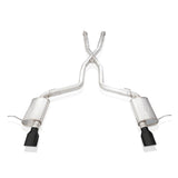 Stainless Works 18-19 Dodge Durango 6.4L Legend Catback Exhaust w/ Black Tips - DUR18CBL-B