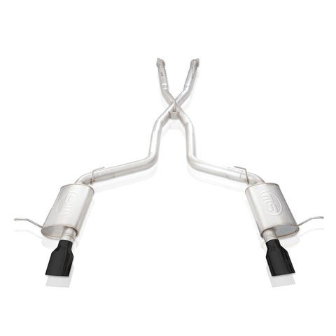 Stainless Works 18-19 Dodge Durango 6.4L Legend Catback Exhaust w/ Black Tips - DUR18CBL-B