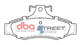 DBA 84-96 Chevrolet Corvette Rear Street Series Brake Pads - DB1354SS