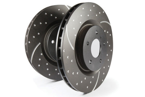 EBC 13+ Lincoln MKT 3.5 Twin Turbo (Performance Brakes) GD Sport Rear Rotors - GD7667