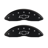 MGP 4 Caliper Covers Engraved Front & Rear MGP Red finish silver ch - 14239SMGPRD