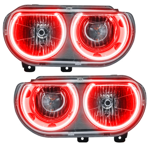 Oracle 08-14 Dodge Challenger SMD HL (Non-HID) - ColorSHIFT w/o Controller - 7720-334