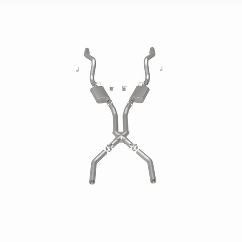 MagnaFlow Sys Cat-Back 70-72 Mopar E-Body 3inch Cuda - 15852